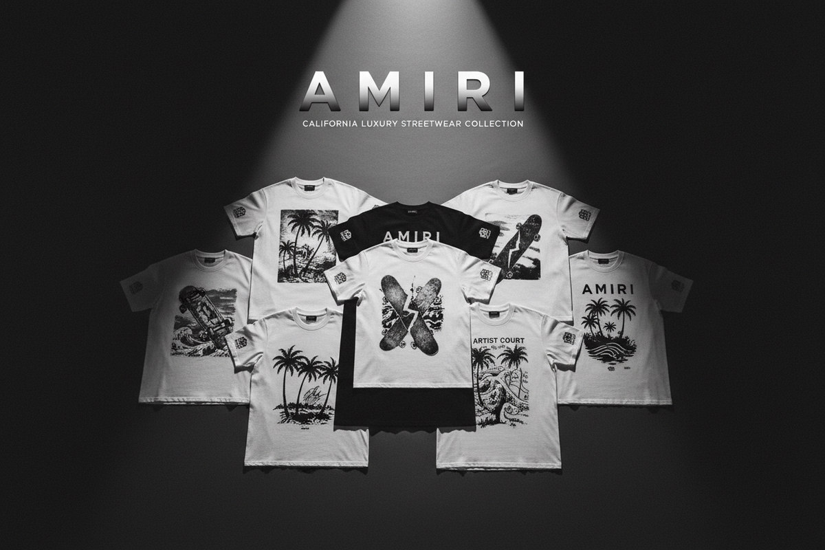 AMIRI T-Shirts Collection Banner