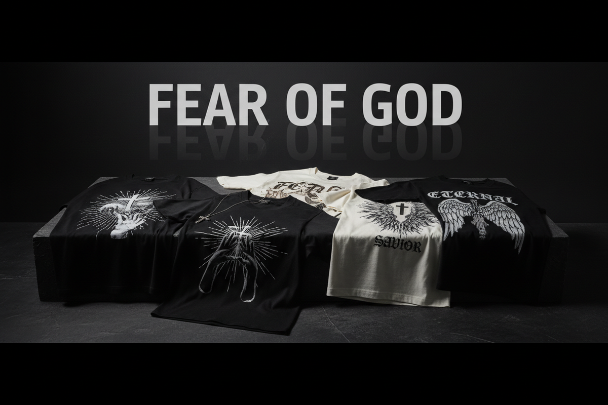 FEAR OF GOD T-Shirts Collection Banner