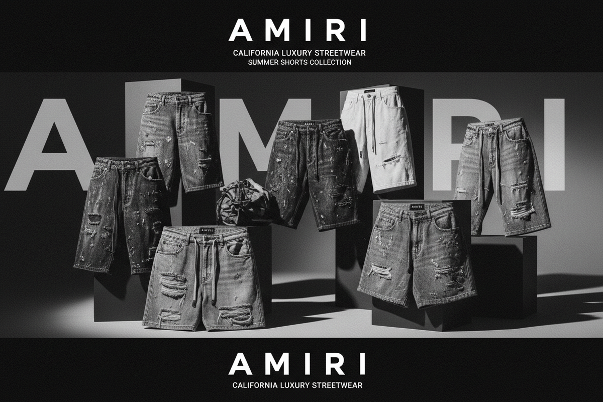 AMIRI Shorts Collection Banner