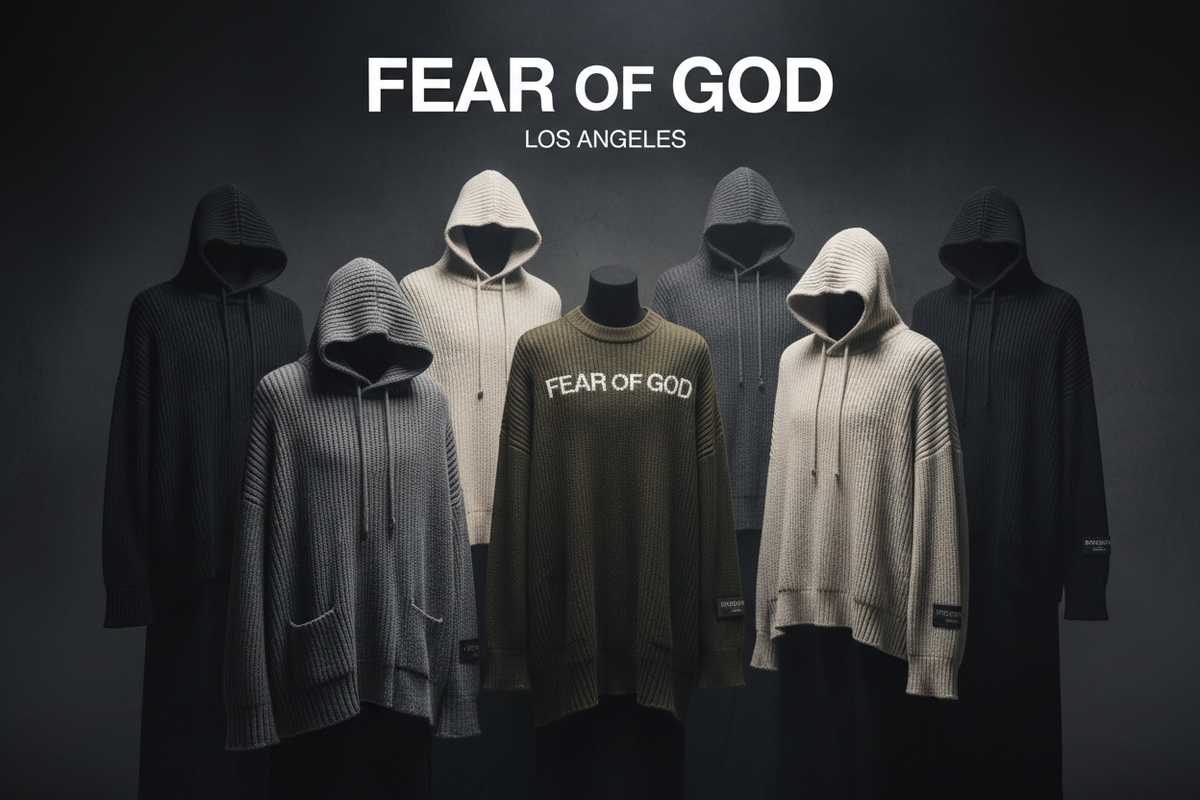 FEAR OF GOD Sweaters Collection Banner