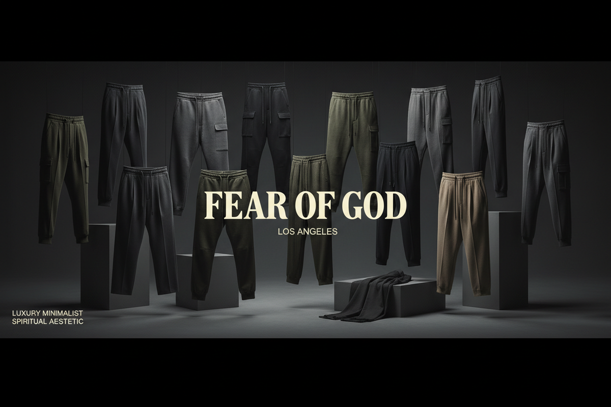FEAR OF GOD Pants Collection Banner