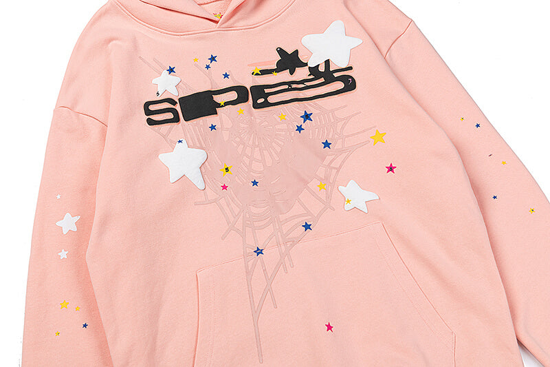 Sp5der Bellini Hoodie – Pink (Style #3816)
