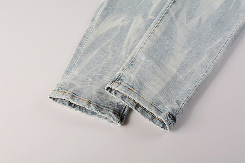 Purple Brand Jeans #7017 – Skinny Fit Distressed Denim