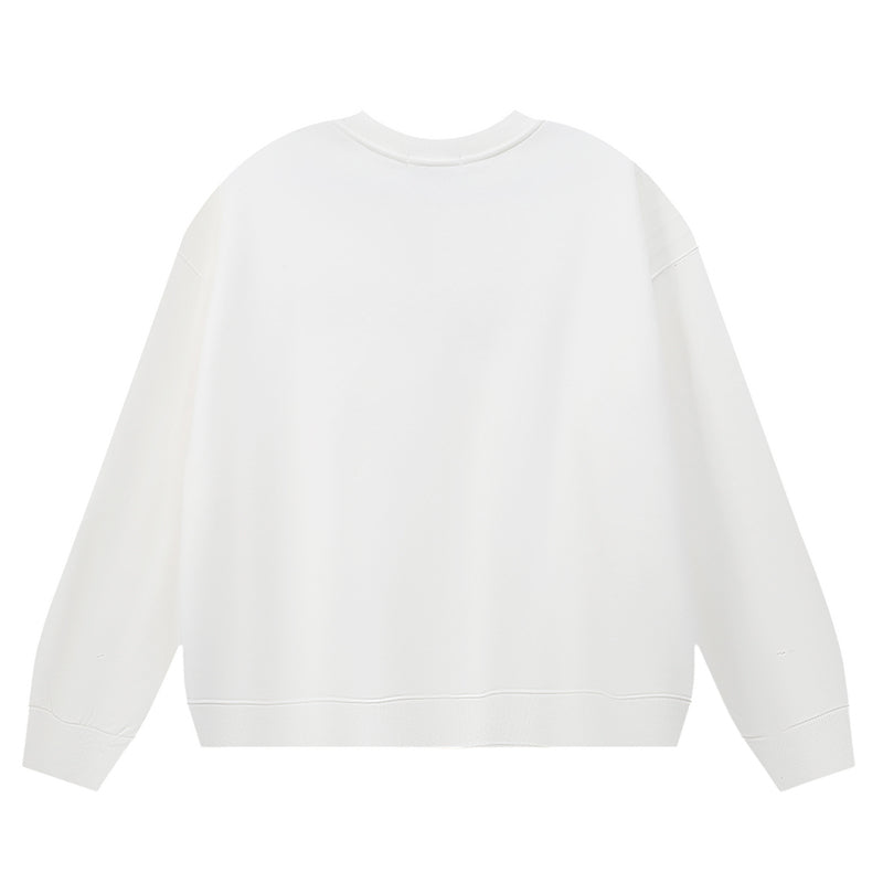 Purple Brand Logo Printed Sweatshirt