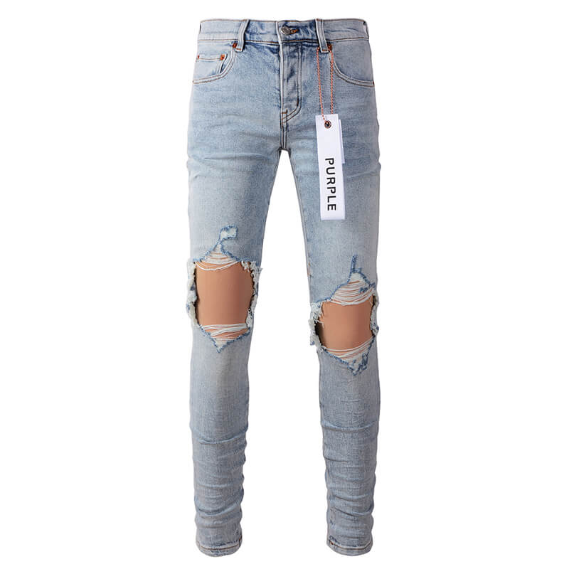 Purple Brand Jeans #9010 – Skinny Fit Scratched Denim