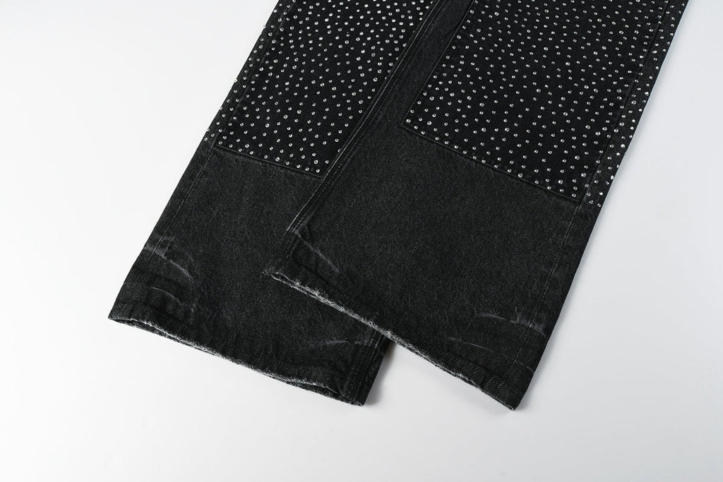 Purple Brand Crystal Diamond Skinny Jeans #PU104