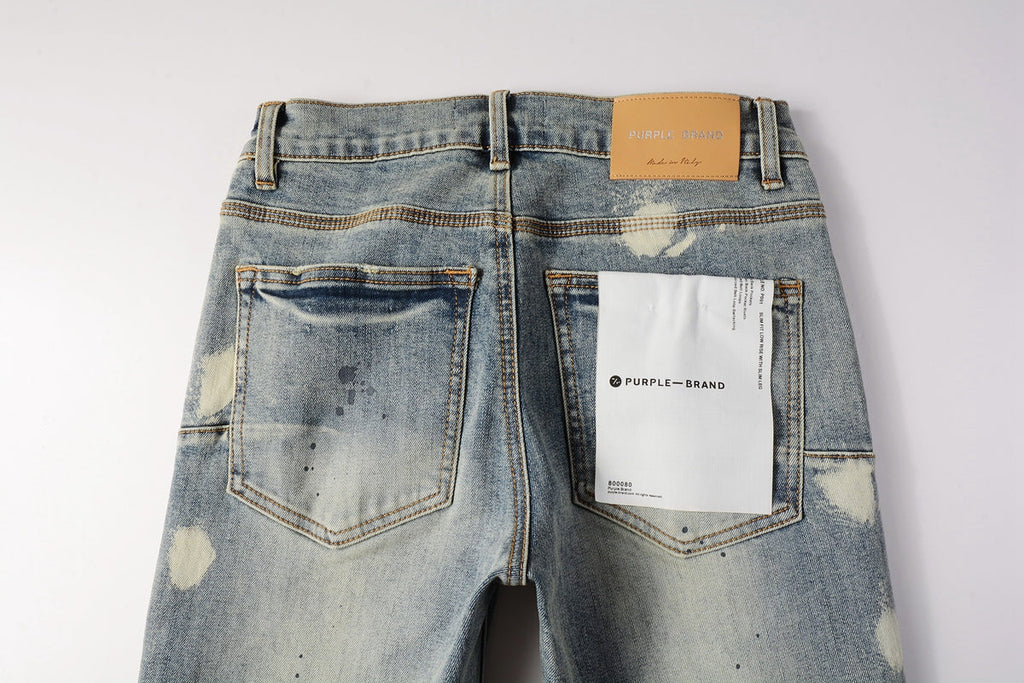 Purple Brand Jeans #9092 | Skinny Fit Distressed Denim