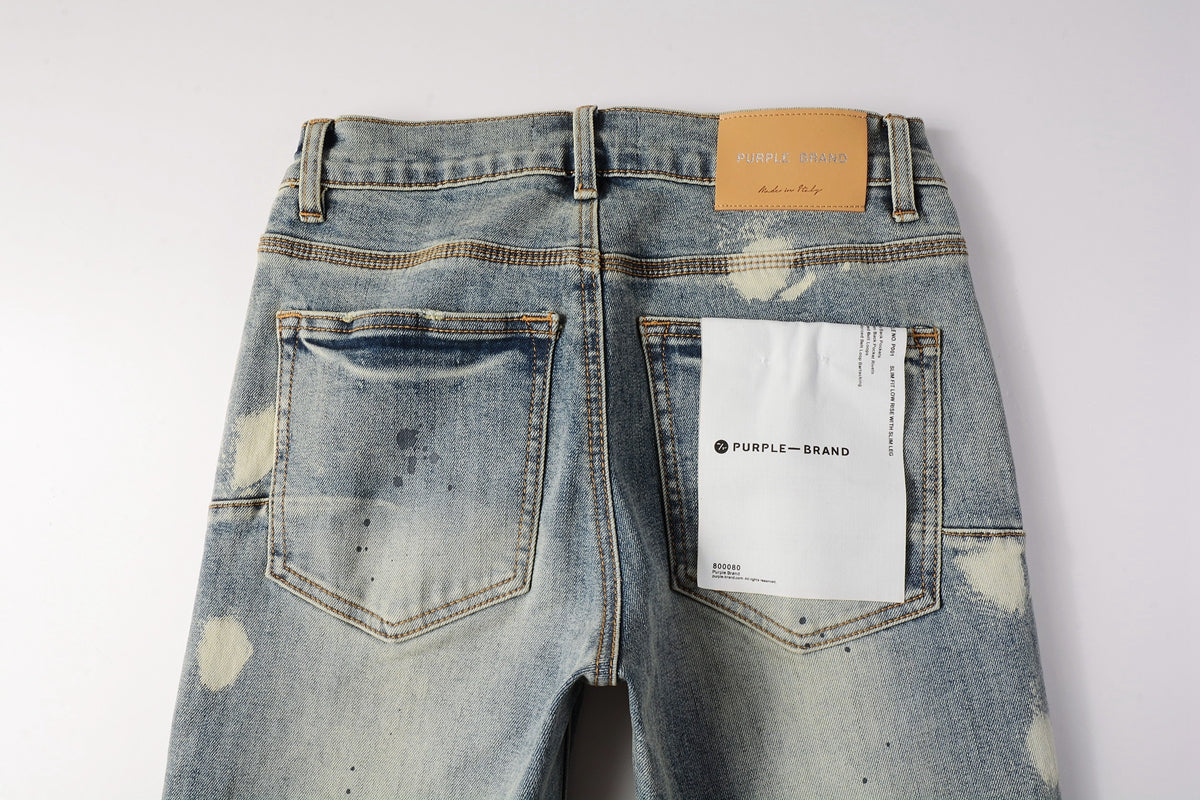 Purple Brand Jeans #9092 | Skinny Fit Distressed Denim