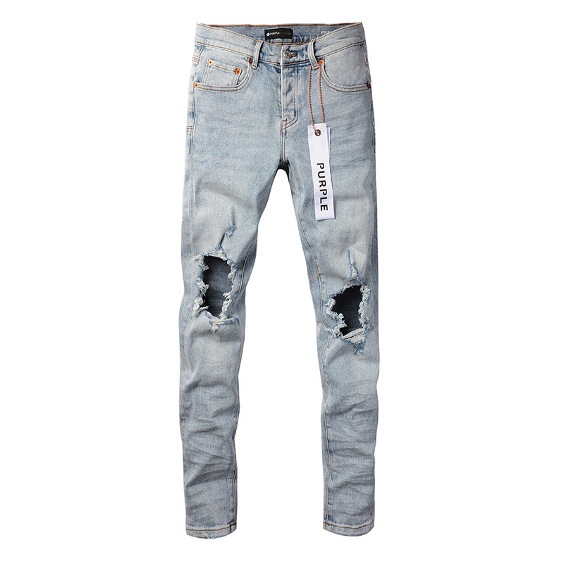 Purple Brand Jeans #9010 – Skinny Fit Scratched Denim
