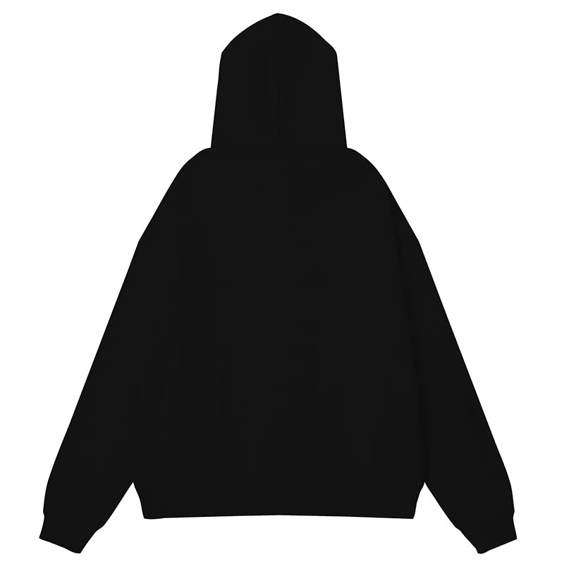 Purple Brand Logo Pattern Hoodie – Premium Streetwear