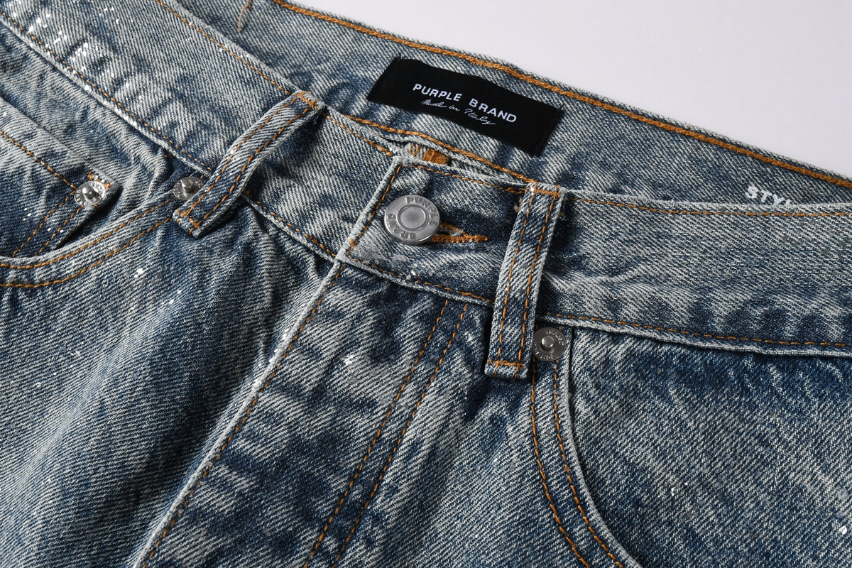 Purple Brand Crystal Diamond Skinny Jeans #PU101