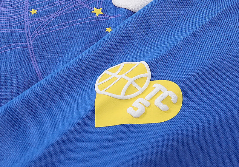 Sp5der TC5555 Spider Web Hoodie – Blue Premium Streetwear Sweatshirt