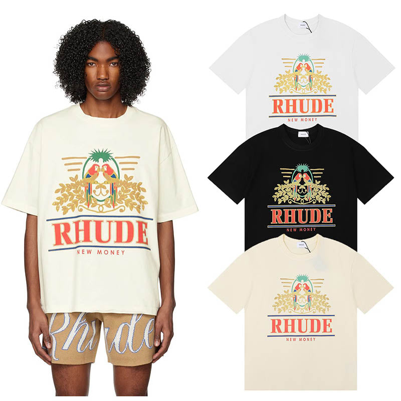 RHUDE Essential T-Shirt | Premium 100% Cotton Streetwear