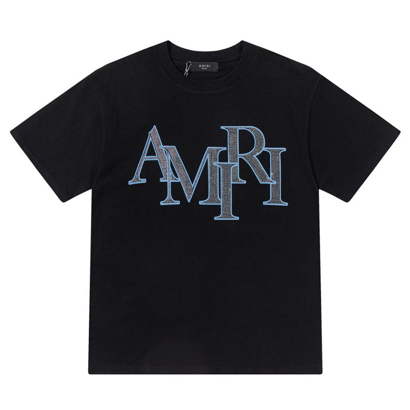 AMIRI Letter Logo Print Cotton T-Shirt