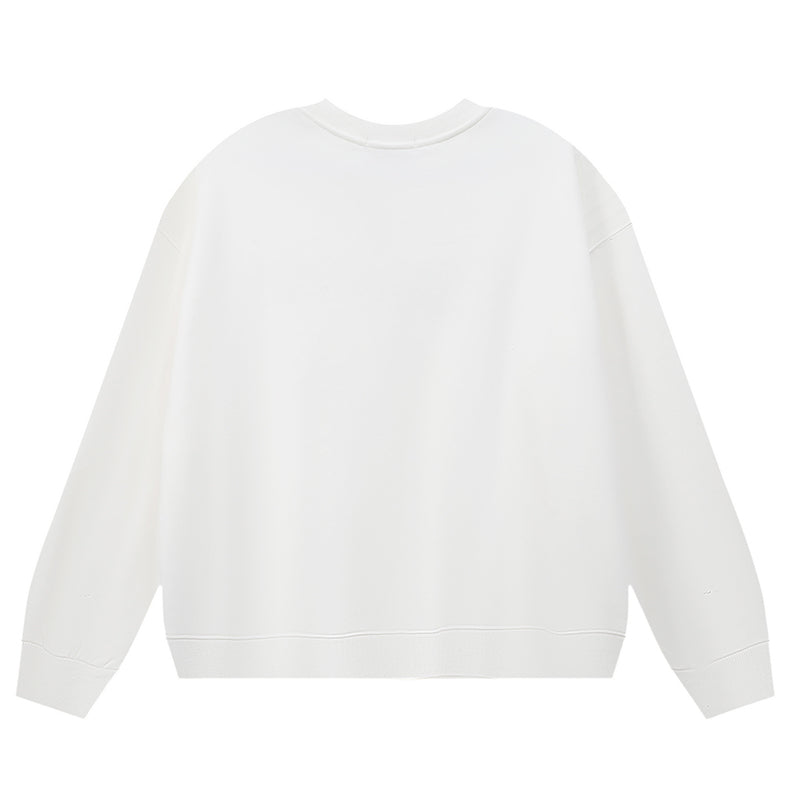Purple Brand Logo Printed Sweatshirt
