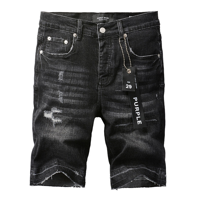 Purple Brand Denim Shorts – Relaxed Fit #5083