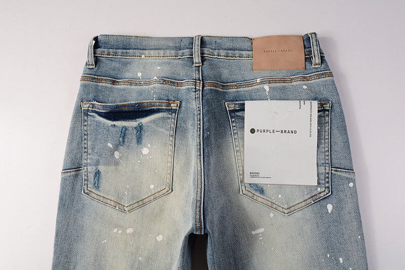 Purple Brand Jeans #9003 – Skinny Fit Distressed Denim