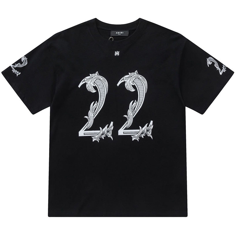 AMIRI Logo-Print Cotton T-Shirt