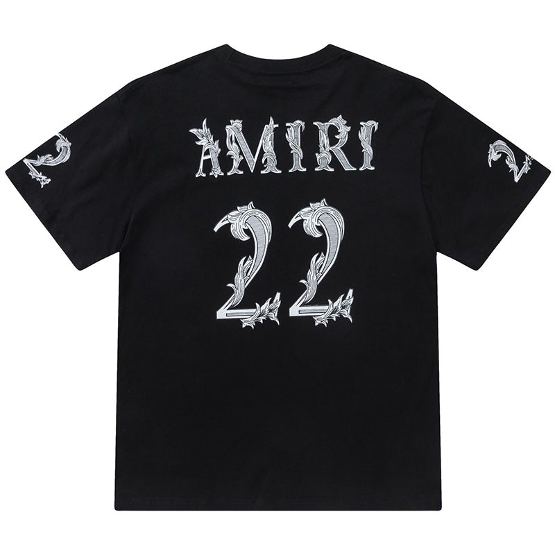 AMIRI Logo-Print Cotton T-Shirt
