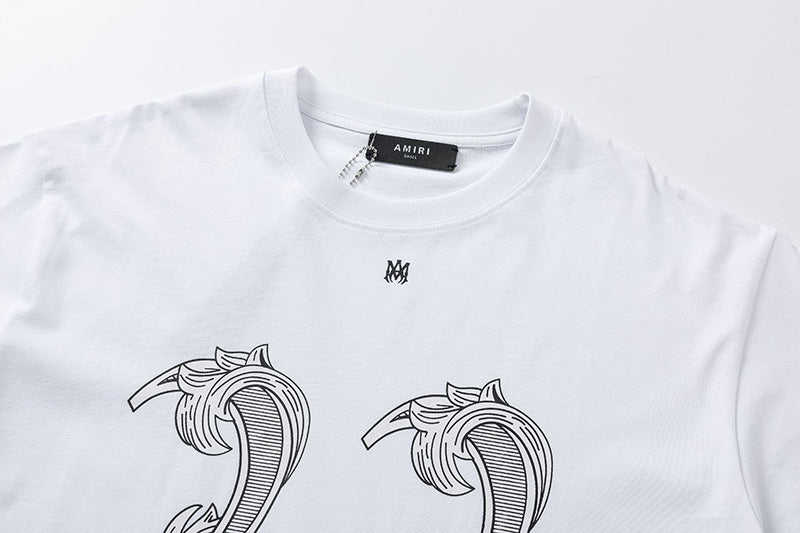 AMIRI Logo-Print Cotton T-Shirt