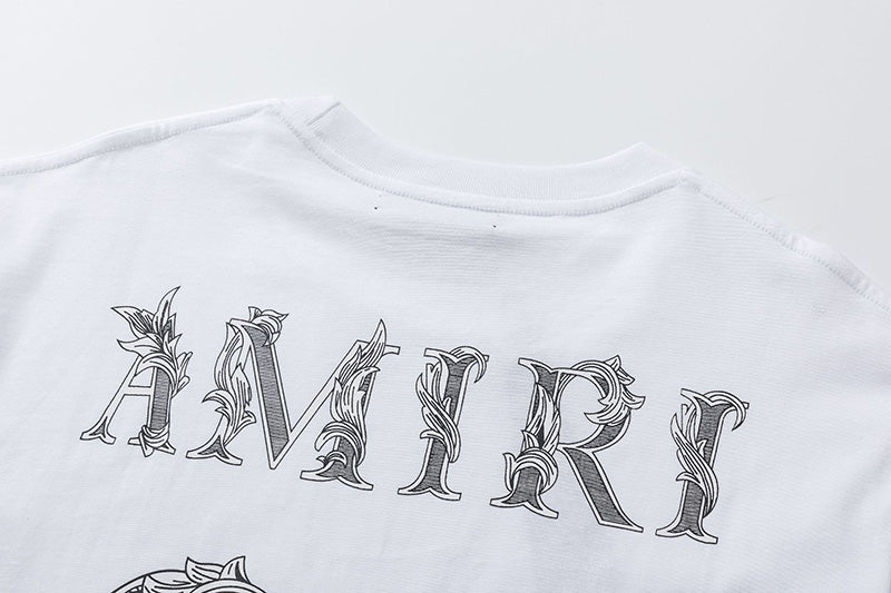 AMIRI Logo-Print Cotton T-Shirt