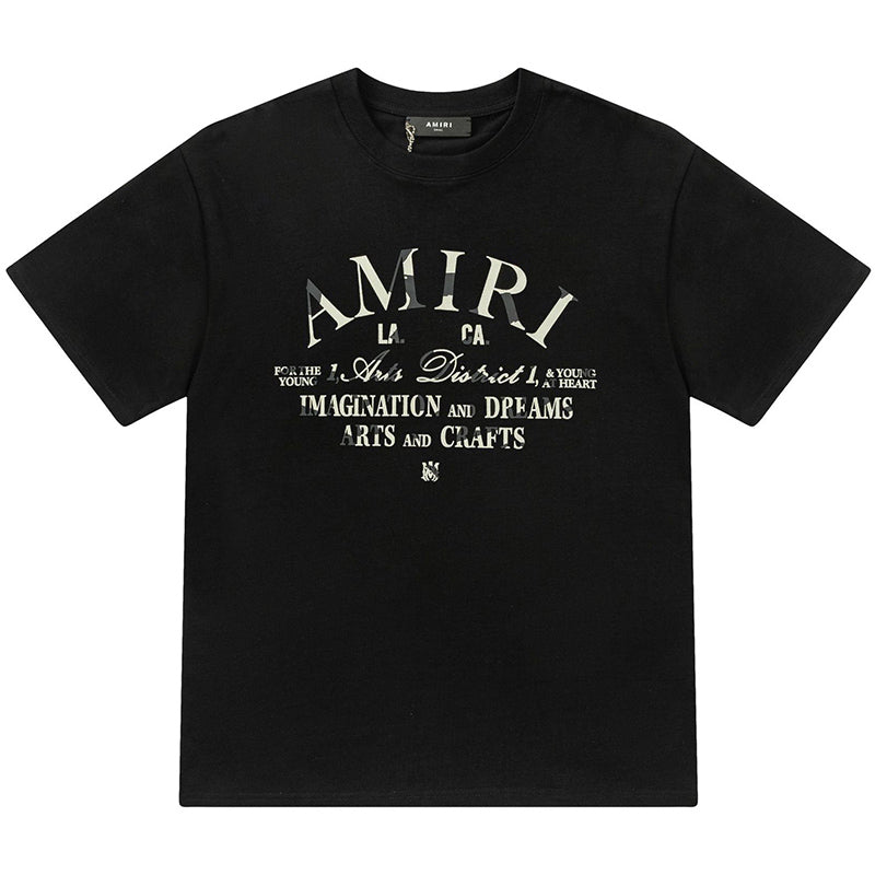 AMIRI Logo-Print Cotton T-Shirt