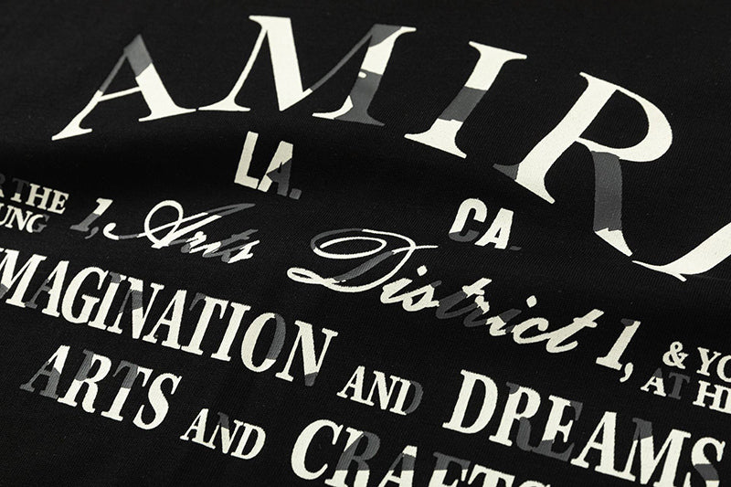 AMIRI Logo-Print Cotton T-Shirt