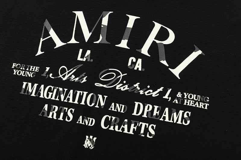 AMIRI Logo-Print Cotton T-Shirt