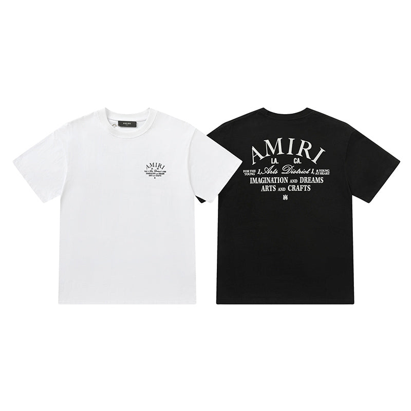 AMIRI Logo-Print Cotton T-Shirt