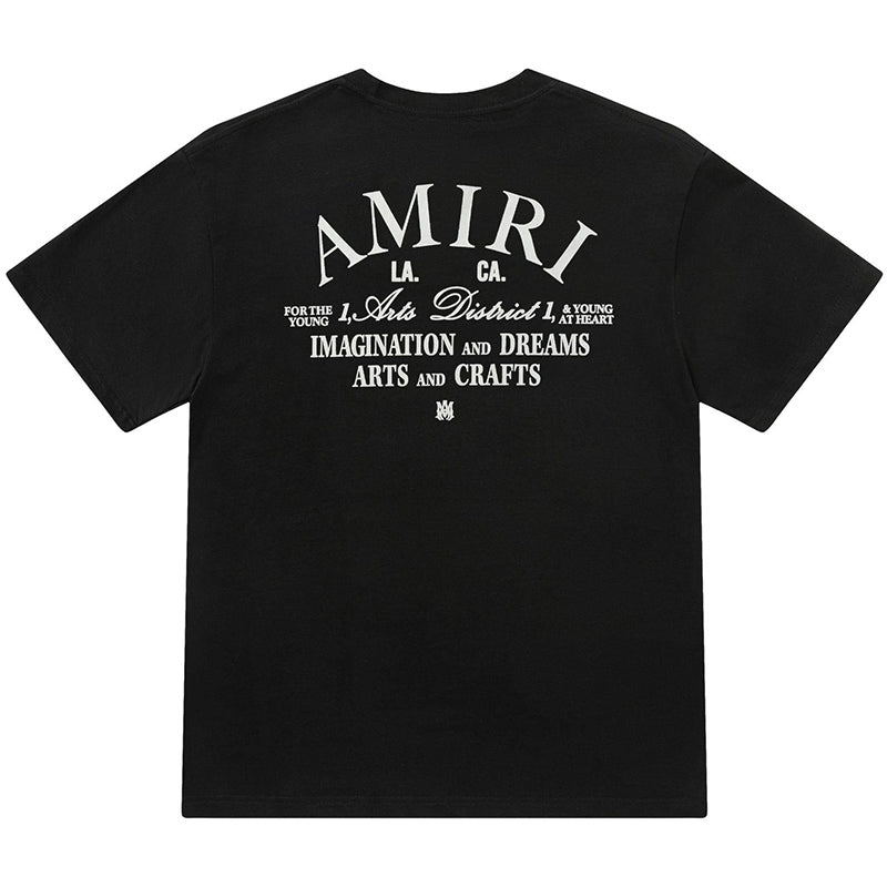 AMIRI Logo-Print Cotton T-Shirt