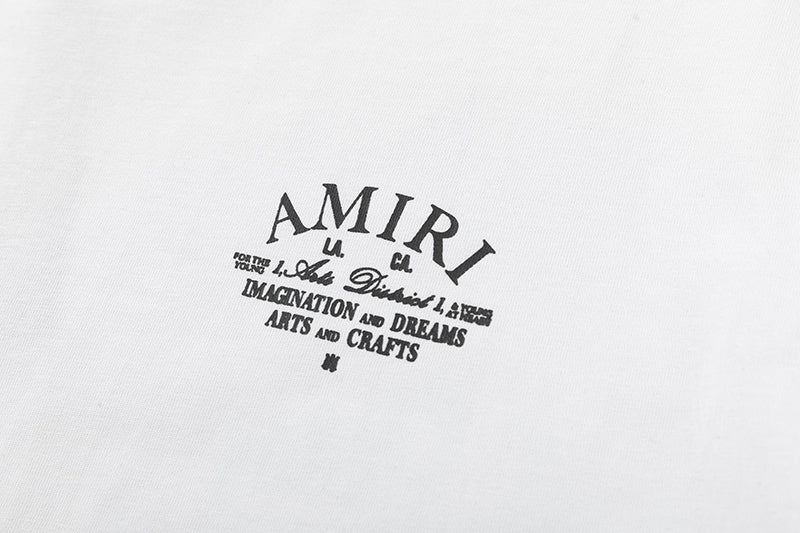 AMIRI Logo-Print Cotton T-Shirt
