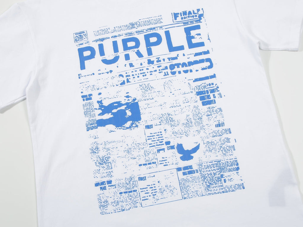 Purple Brand T-Shirt – White