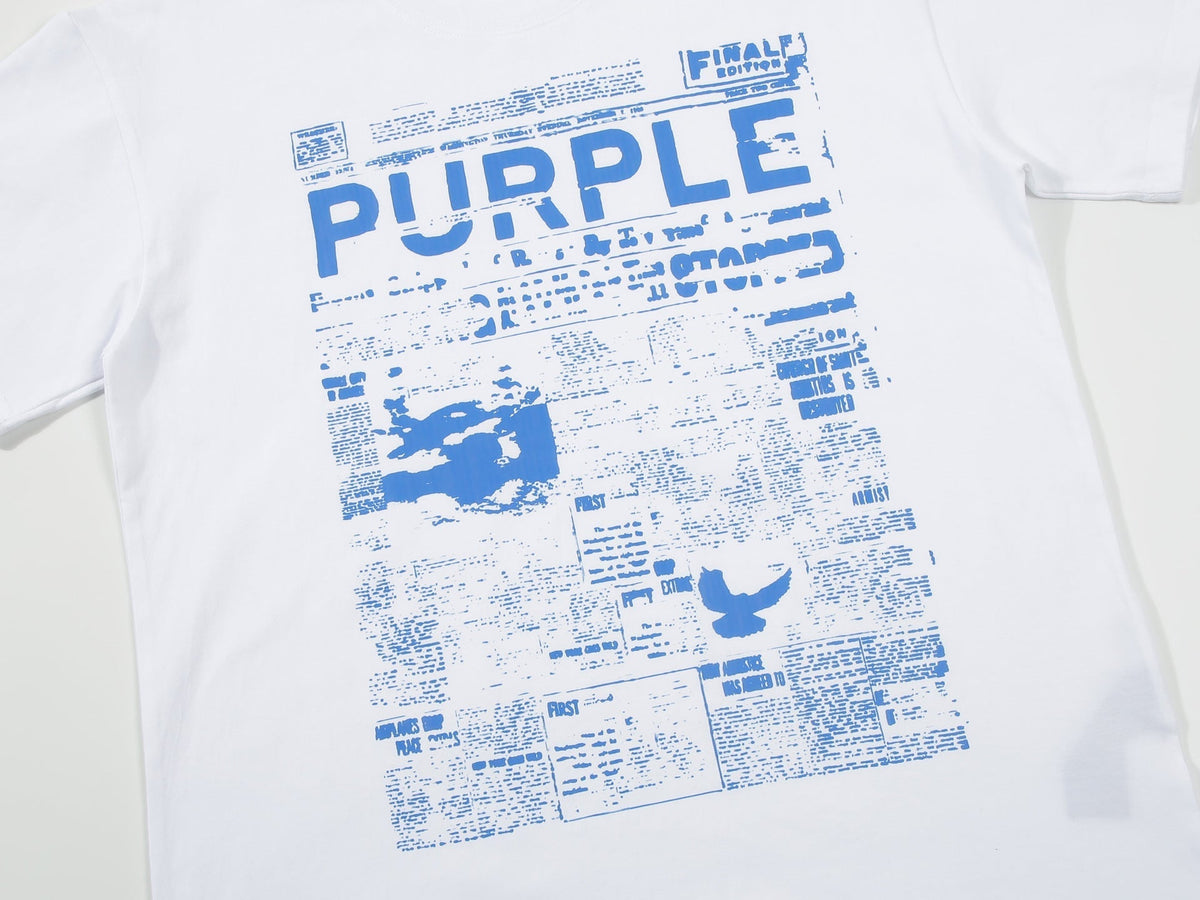 Purple Brand T-Shirt – White