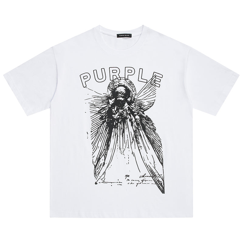 Purple Brand T-Shirt – White