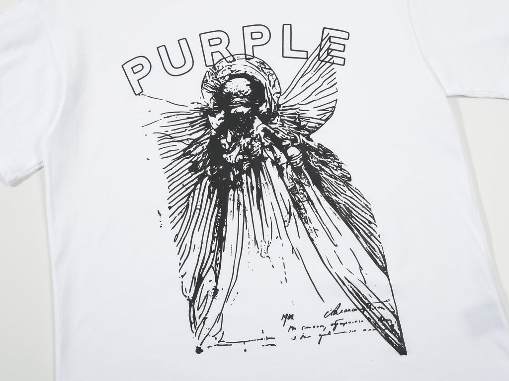 Purple Brand T-Shirt – White