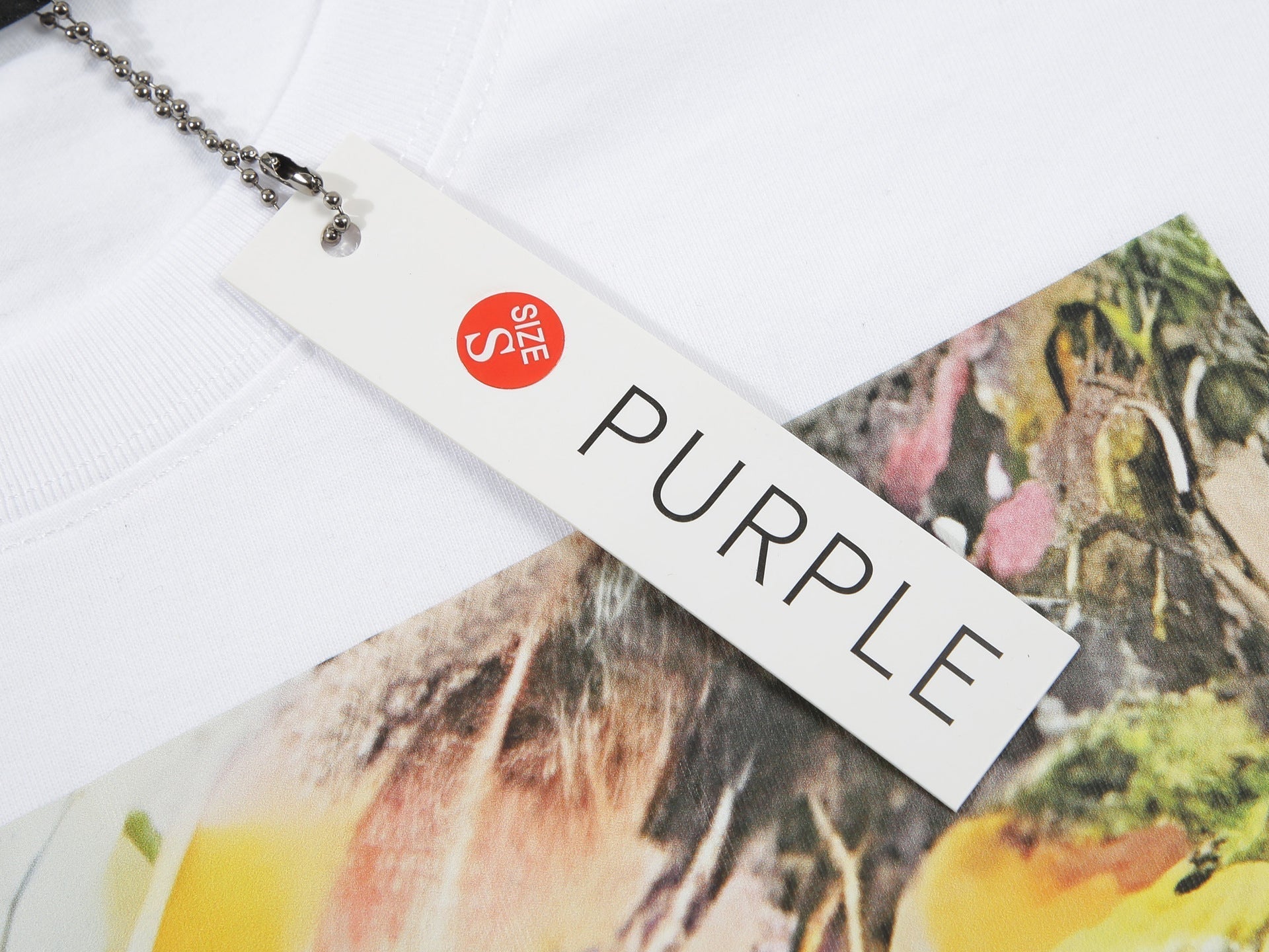 Purple Brand T-Shirt – White