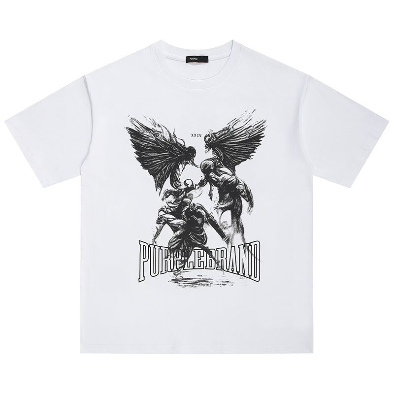 Purple Brand T-Shirt – White