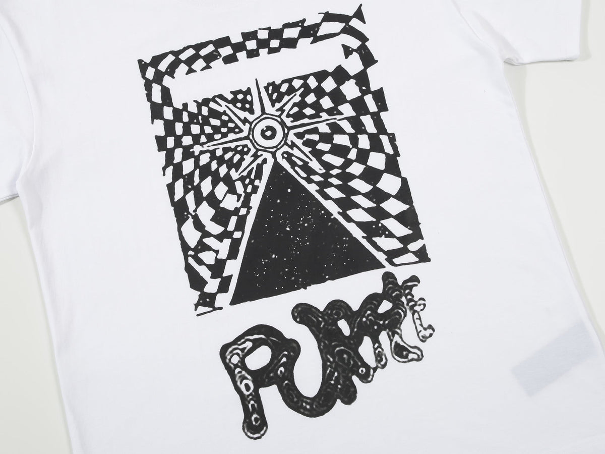 Purple Brand White Graphic T-Shirt