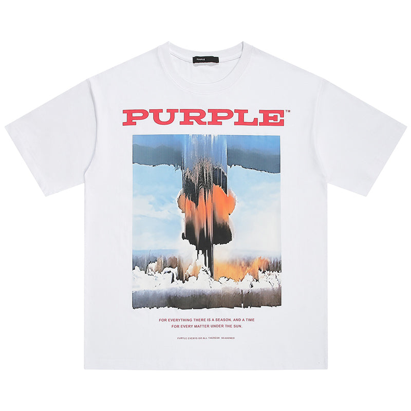 Purple Brand White T-Shirt