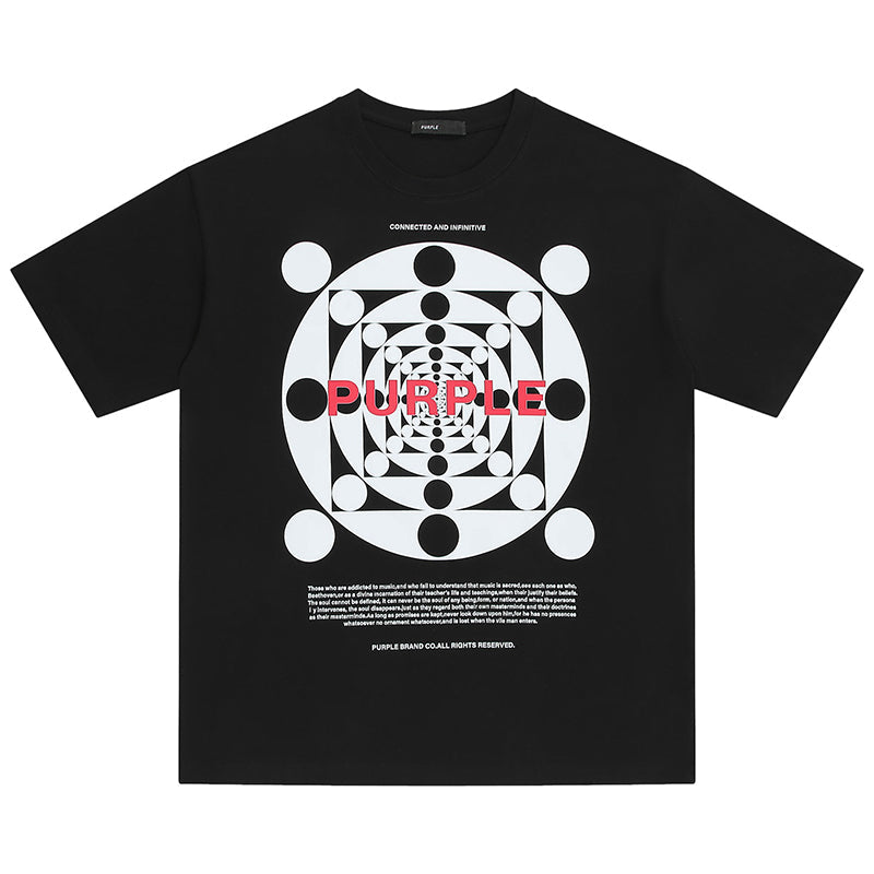 Purple Brand Black Essential T-Shirt III