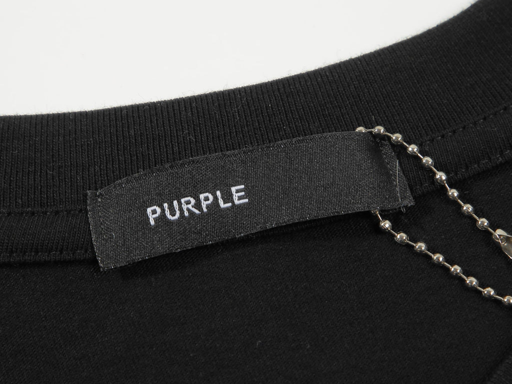 Purple Brand Black Essential T-Shirt III
