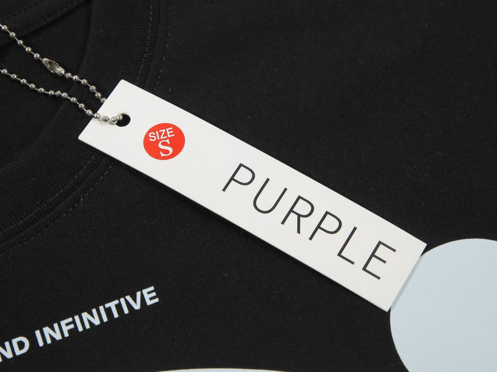 Purple Brand Black Essential T-Shirt III
