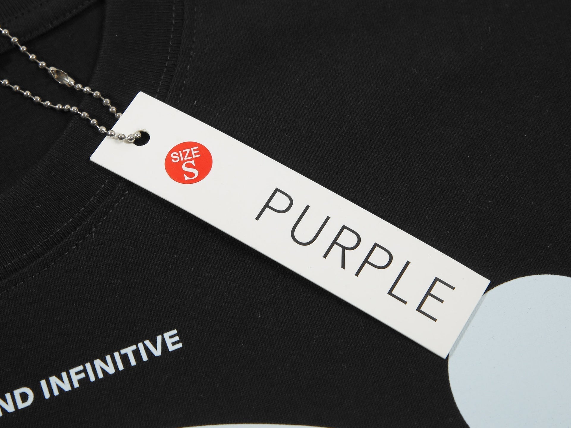 Purple Brand Black Essential T-Shirt III