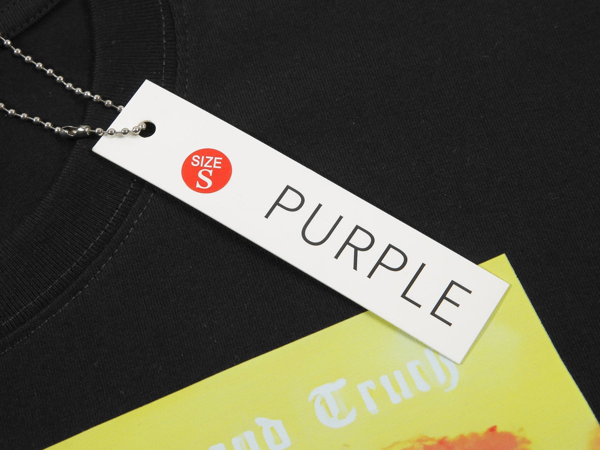Purple Brand Black Essential T-Shirt II