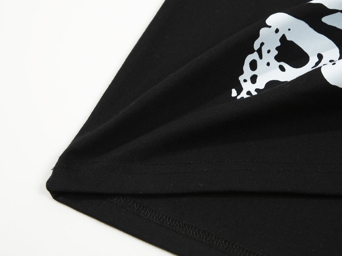 Purple Brand Black Logo T-Shirt