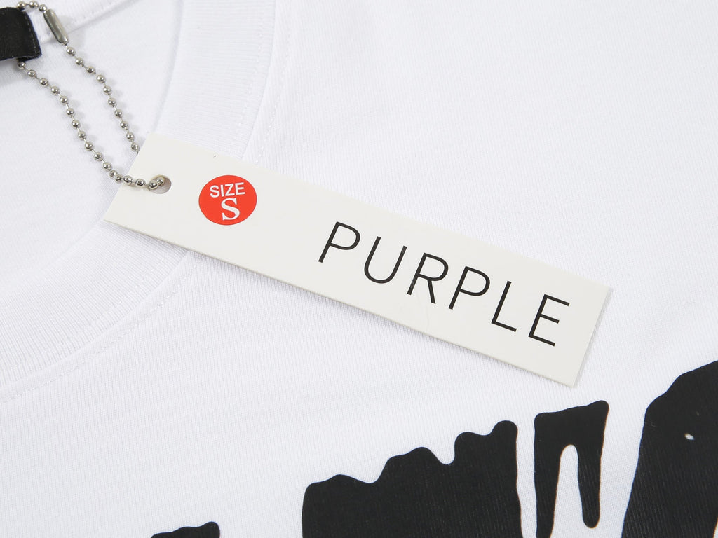 Purple Brand White Essential T-Shirt II