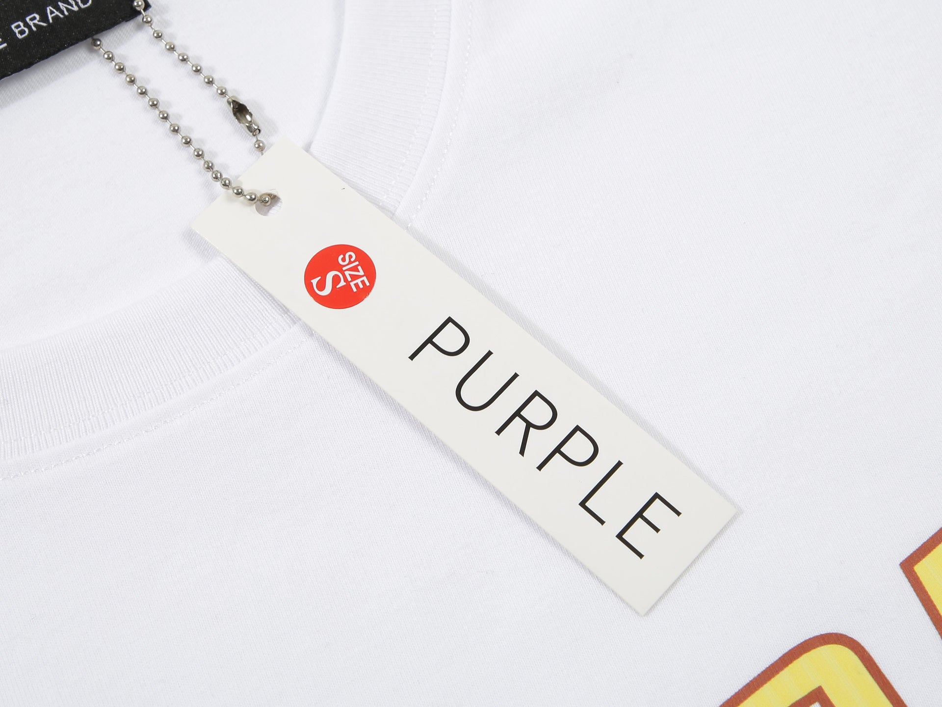 Purple Brand White Logo T-Shirt II