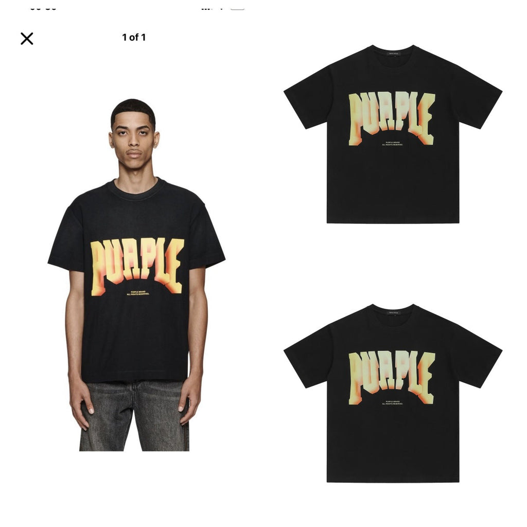 Purple Brand Men's T-Shirt | 100% Cotton