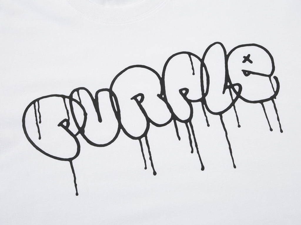 Purple Brand White Logo T-Shirt