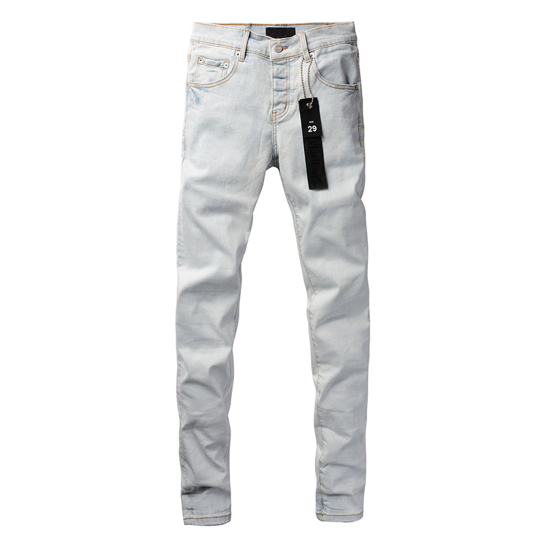 Purple Brand Jeans #9081 – Skinny Fit Scratched Denim
